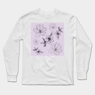 Botanical floral Long Sleeve T-Shirt